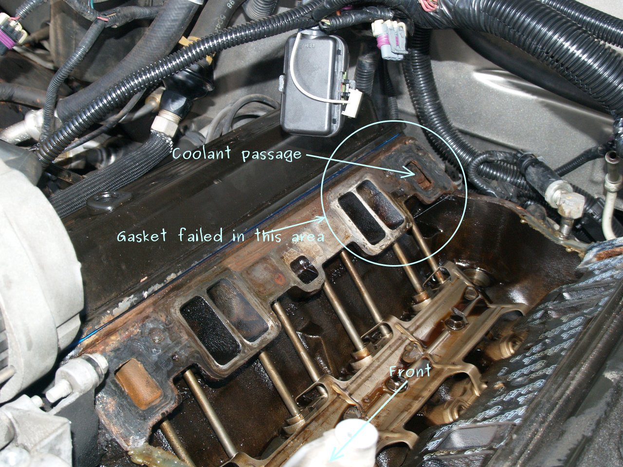 See P3060 in engine